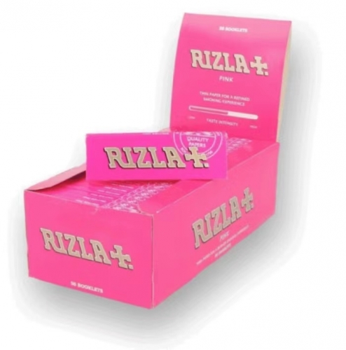 烟纸 EUROPE RIZLA CARTINA DOPPIA PINK 25PZ