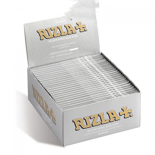 烟纸 RIZLA CARTINA SILVER LUNGA KSS 50PZ