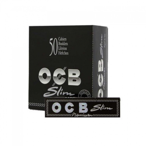 烟纸 OCB CARTINA NERA PREMIUM SLIM 50PZ